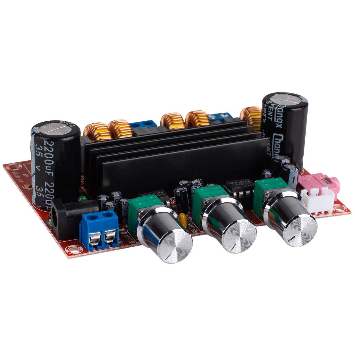 TPS3116D2 Class D 2.1 Amplifier Board 2 x 50W + 100W with TPS3116D2 Class D 2.1 Amplifier Board 2 x 50W + 100W with